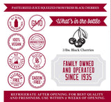 Lakewood Premium Pure Black Cherry, Fresh Pressed, 192 Fl Oz, Pack of 6