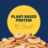 PLANTERS Salted Cashew Halves & Pieces, Party Snacks, Plant-Based Protein, 14 Oz Canister