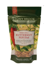 Stony Brook Sweet Chili Butternut Pepitas, 3 ounce bags (pack of 6)