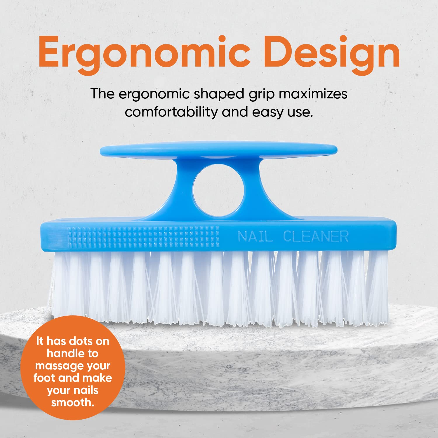 Superior Nail Brush (Colors May Vary) (3)