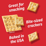 Zesta Minis Saltine Crackers, Soup Crackers, Lunch Snacks, Original, 11oz Box (1 Box)