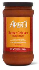 Amazon Brand - Aplenty, Butter Chicken Simmer Sauce, 16 oz