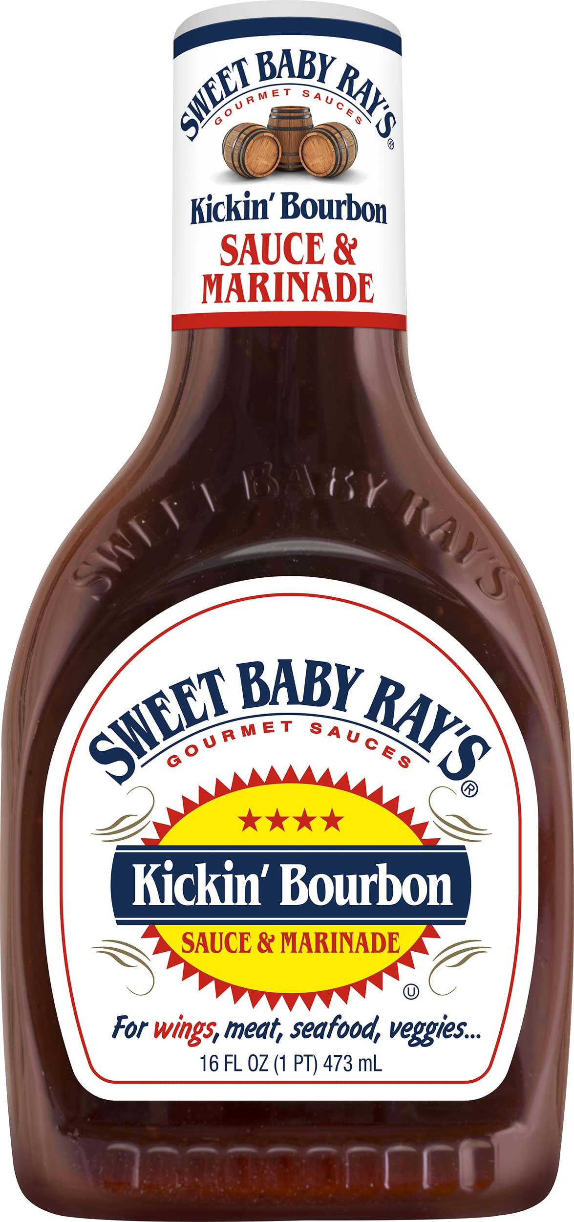 Sweet Baby Ray's Sweet Red Chili, Buffalo Wing, and Kickin Bourbon Sauce Variety Pack 16 fl oz. 3 CT.