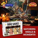 Country Bob's - BBQ Sauce Variety Pack - 18 oz (Pack of 4)