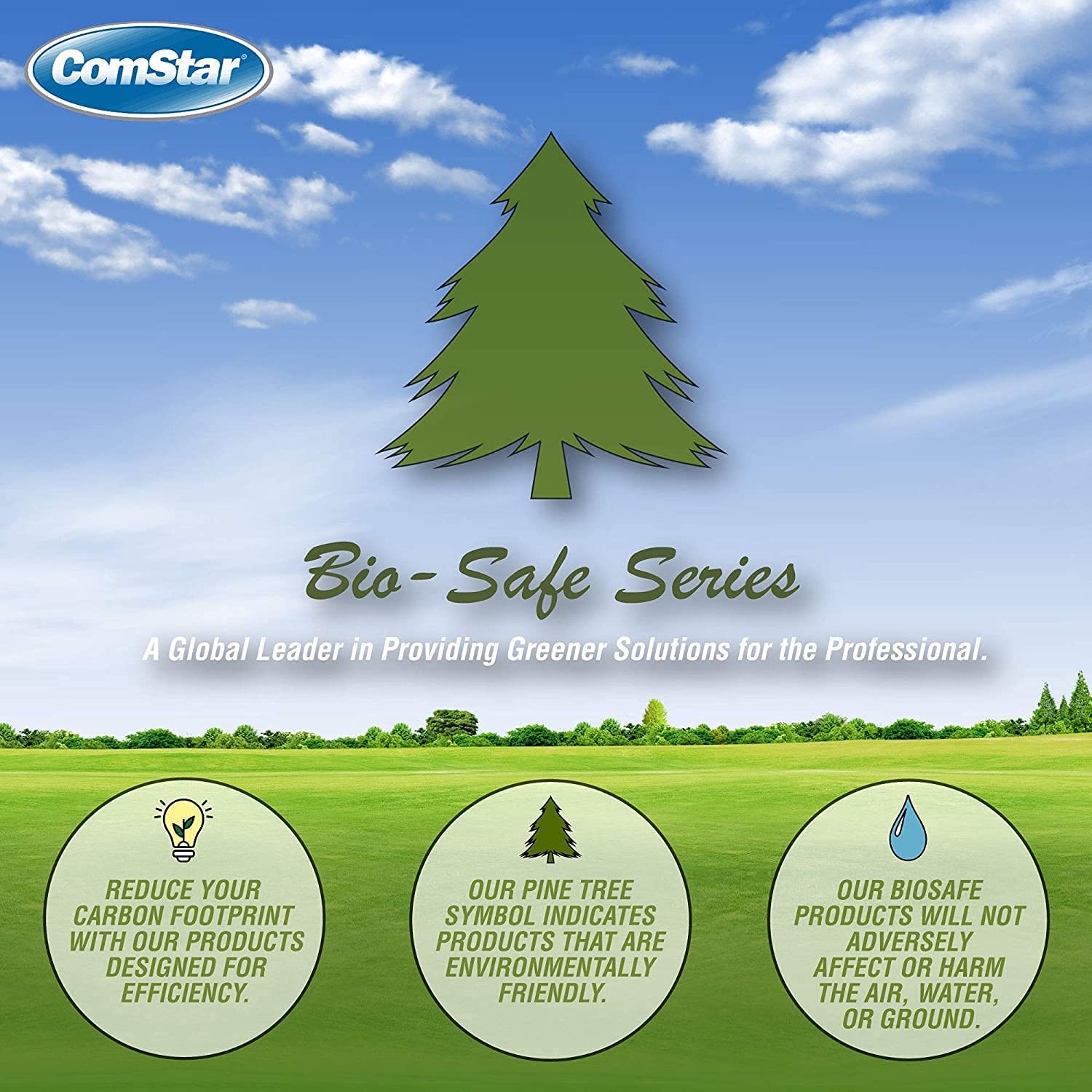 ComStar Pure Air, 16 Ounces, Pure Air-Scented Spray, Works Fast to Eliminate Unwanted Odors, Great for Commercial, Industrial, Residential, Healthcare