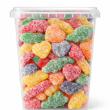 Assorted Fruit Jelly Candy Mix - 1 lb Bulk Jelly Candy Variety - Sour Jelly Worms, Dinosaur Jellies & Heart-Shaped Fruit Jellies - Firm Chewy Candy
