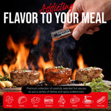 KITSY BOX Premium Pepper Powder Variety Pack - 10 Gourmet Chili Powders from Mild to World's Hottest | Ghost Pepper, Carolina Reaper, Habanero