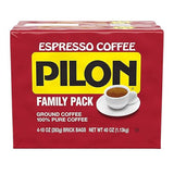 Cafe Pilon Espresso Coffee Family Pack, 4 ct./10 oz.