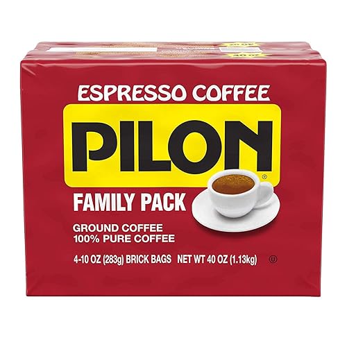 Cafe Pilon Espresso Coffee Family Pack, 4 ct./10 oz.