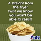 Utz Dill Pickle Rippled Potato Chips, 7.75 oz
