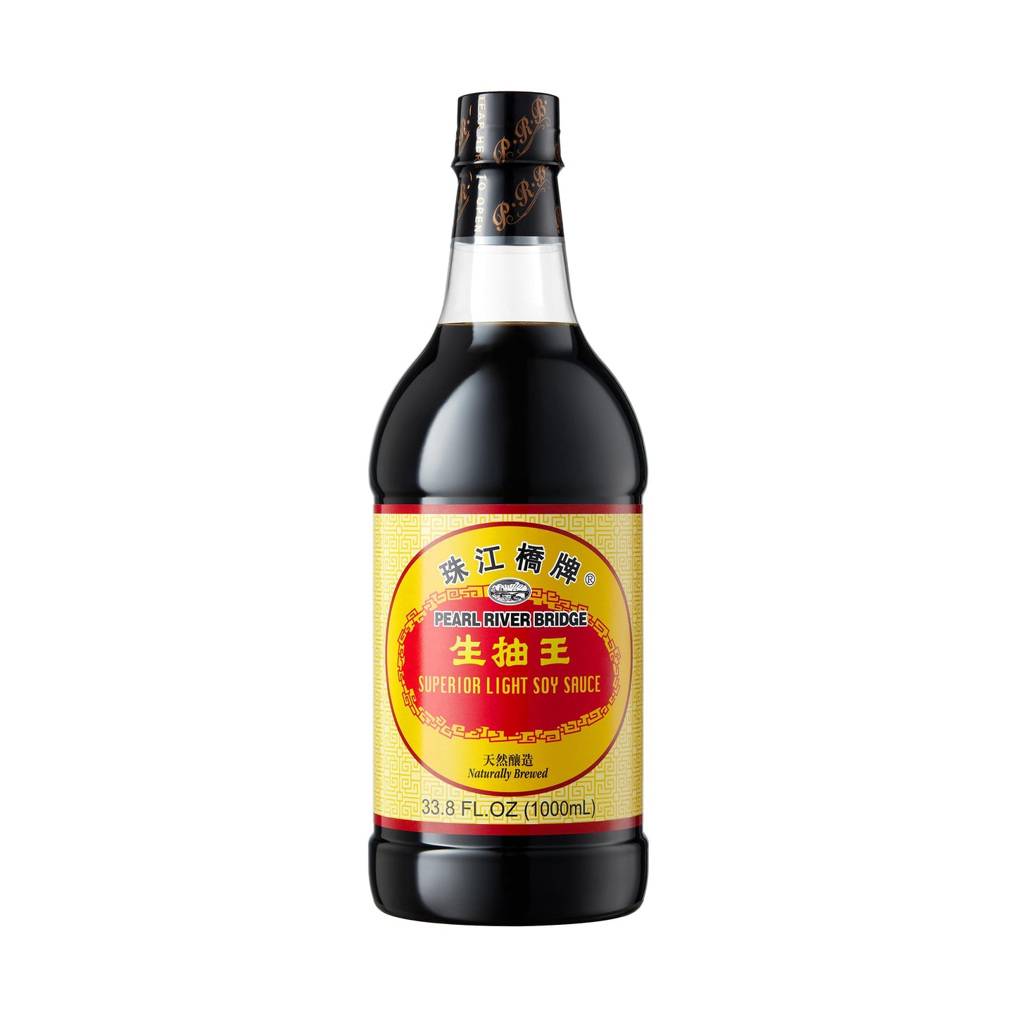 Pearl River Bridge Superior Light Soy Sauce - Naturally Brewed from Non-GMO Soybeans, Vegan, No MSG Added - All-Purpose Seasoning for Stir-Fries