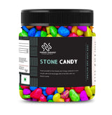 Hungry Harvest Rock Candy- Stone Candy 300 gms | Milk Stone Chocolate_Packing May Vary