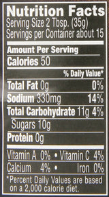 Open Pit Thick and Sweet Brown Sugar and Bourbon BBQ Sauce, 18 Ounce (Pack of 4)