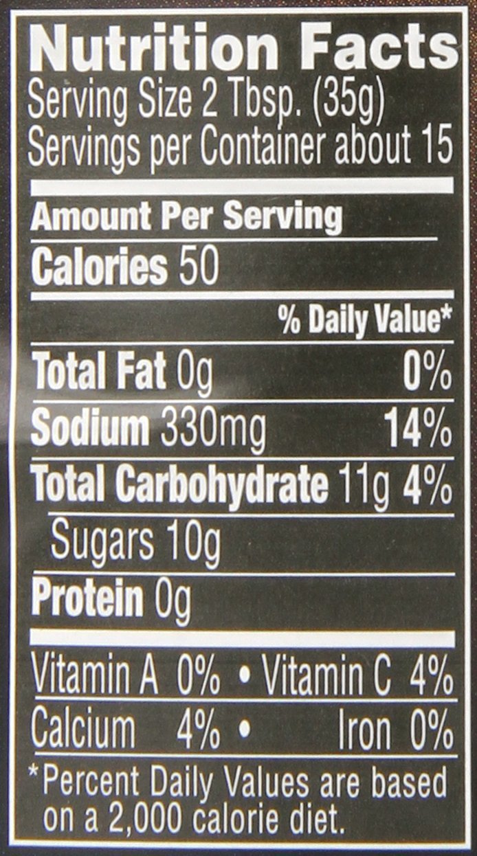 Open Pit Thick and Sweet Brown Sugar and Bourbon BBQ Sauce, 18 Ounce (Pack of 4)