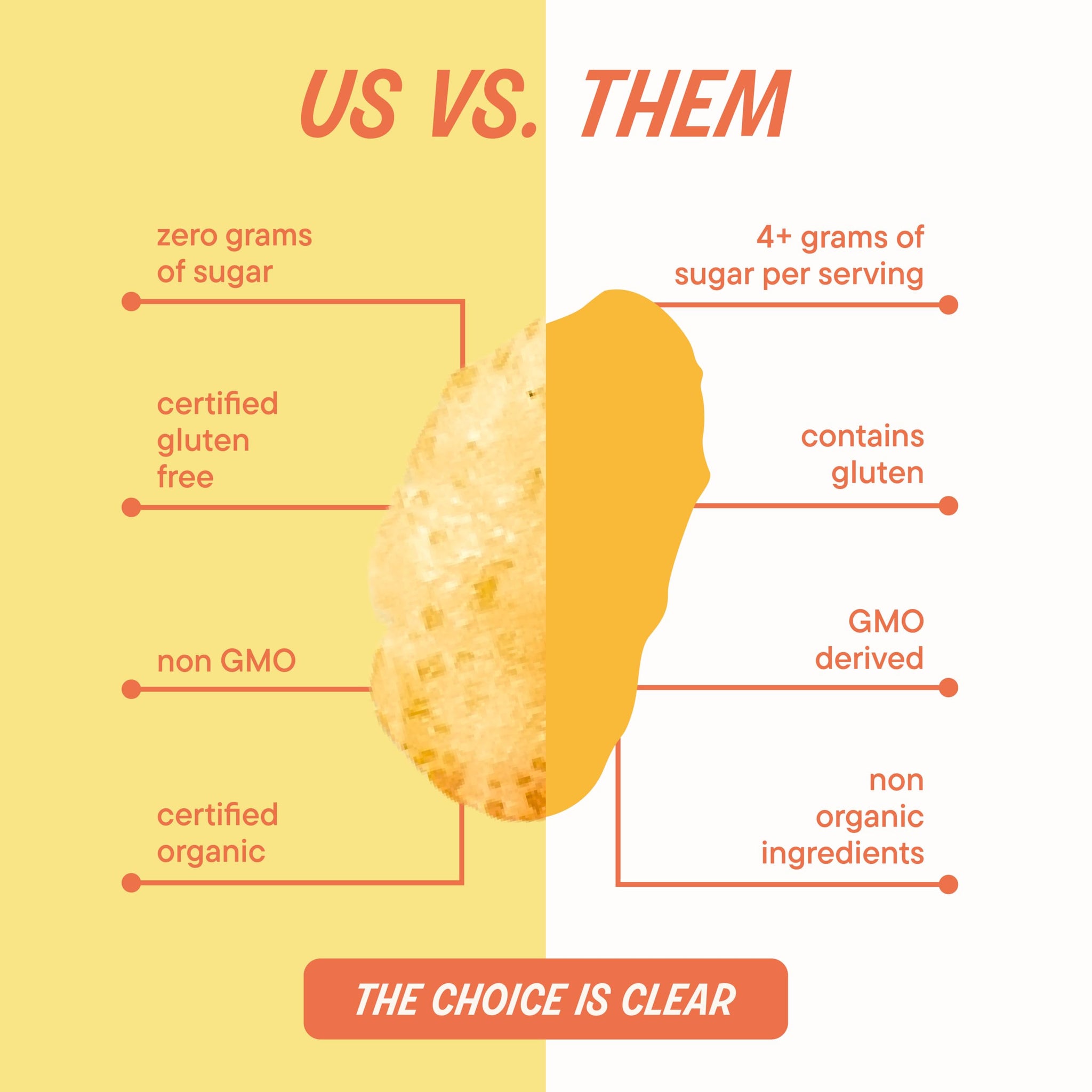 The Real Cereal Company, Organic Rice Crisps Cereal, 8.4 oz, Zero Sugar, Gluten Free, Non-GMO