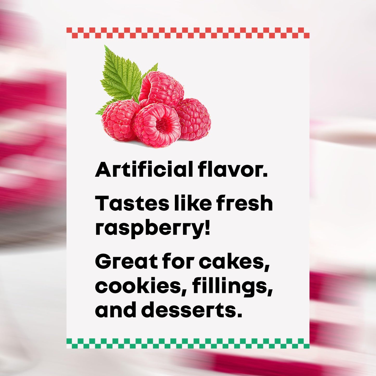 Raspberry Bakery Emulsion, 100 ml (3.38 fl oz)