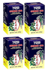 J-BASKET Genmai Cha Green Tea and Roasted Brown Rice, 10-Ounce Boxes (Pack of 4)