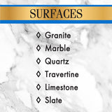 Stone Care International Granite Cleaner - 32 Fluid Ounces (2 Pack) Granite Marble Quartz Tile Travertine Limestone Slate Clean