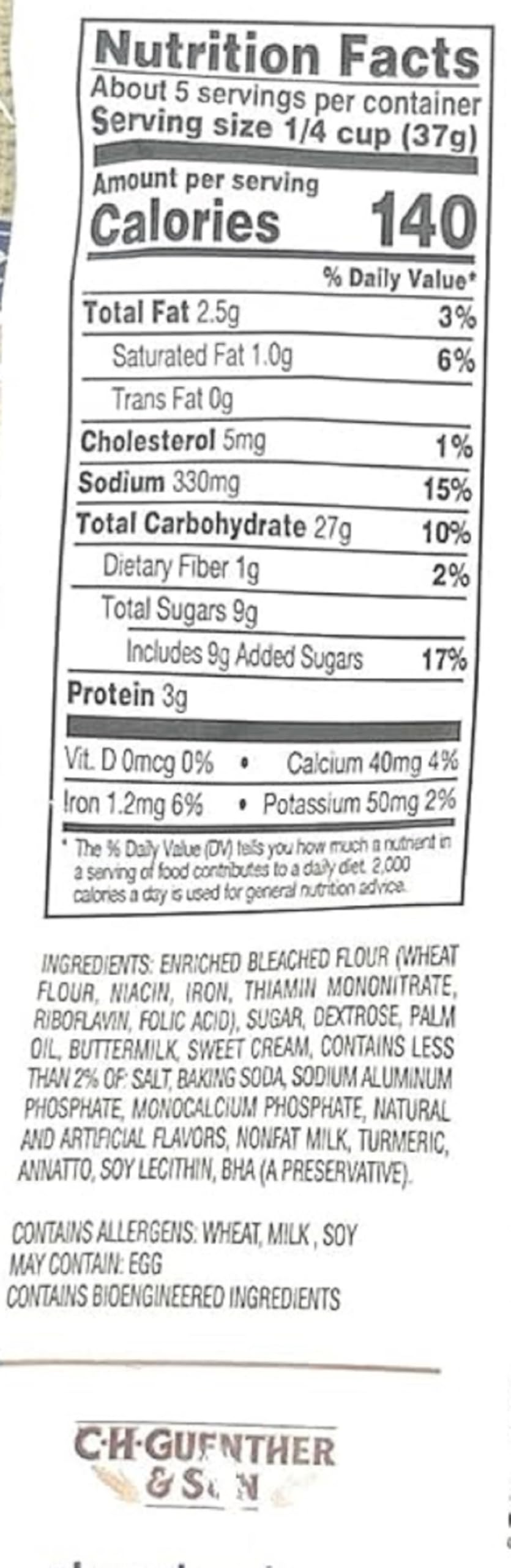Pioneer Sweet Cream Baking, Waffle & Pancake Mix 6oz - pack of 3