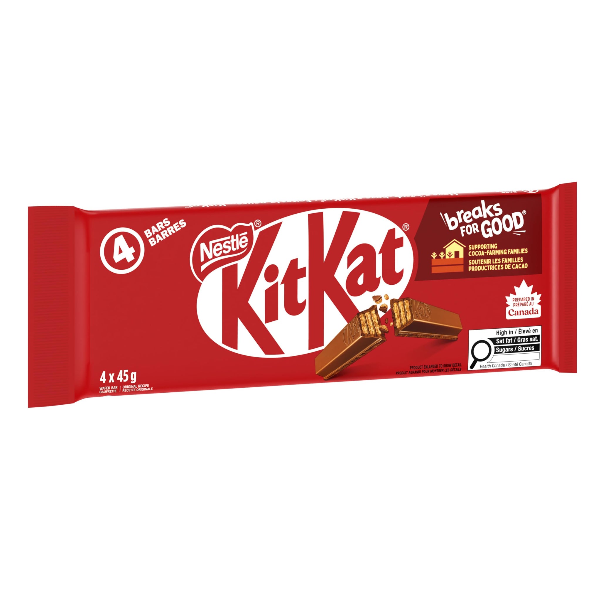 KIT KAT 4 Finger, 4x45g, Multipack