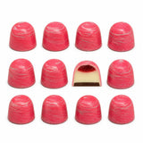 OMNIYA Delicacy Chocolate Galaxy Bonbon (7.5 oz) - 12 Pcs Gourmet White Chocolate with Raspberry and Cheesecake Crème - Luxurious Artisan Dessert Gift