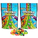 Mike and Ike Mega Mix Candy, 2 Pack of Movie Theater Candy Boxes 10OZ Each, Ideal Mike and Ike Candy for Your Favorite Films, Perfect Theater Box