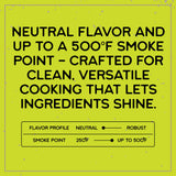 Marianne’s Organic Avocado Oil Spray: 100% Pure Avocado Oil Cooking Spray, Neutral Flavor, High-Heat Cooking Up to 500°F, Propellant-Free, USDA Organic