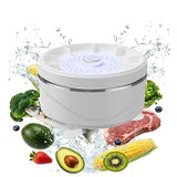 EASLIF Fruit and Vegetable Washing Machine, 2026 New Wireless Waterproof Fruit & Vegetable Cleaner Device, Titanium Electrolysis Automatic Veggie