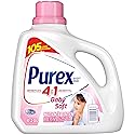 Purex 2582205 Purex Baby Soft, Hypoallergenic Liquid Laundry Detergent, 4.23L, 105 Loads, Blue