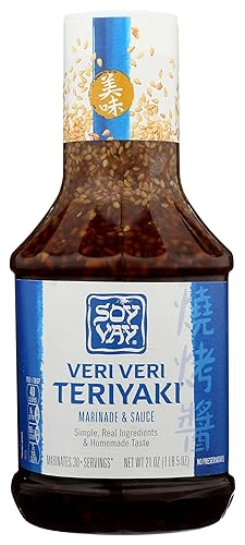 Soy Vay Veri Veri Teriyaki Marinade and Sauce, 21 Ounce Bottle (Package May Vary)
