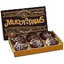 Dark Chocolate Salted Pecan Caramel Patties Gift Box Muddy Paws