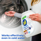 all Laundry Detergent Pacs, Mighty Pacs with OXI Stain Removers and Whiteners, Free Clear, Unscented and Dye Free, 56 Count