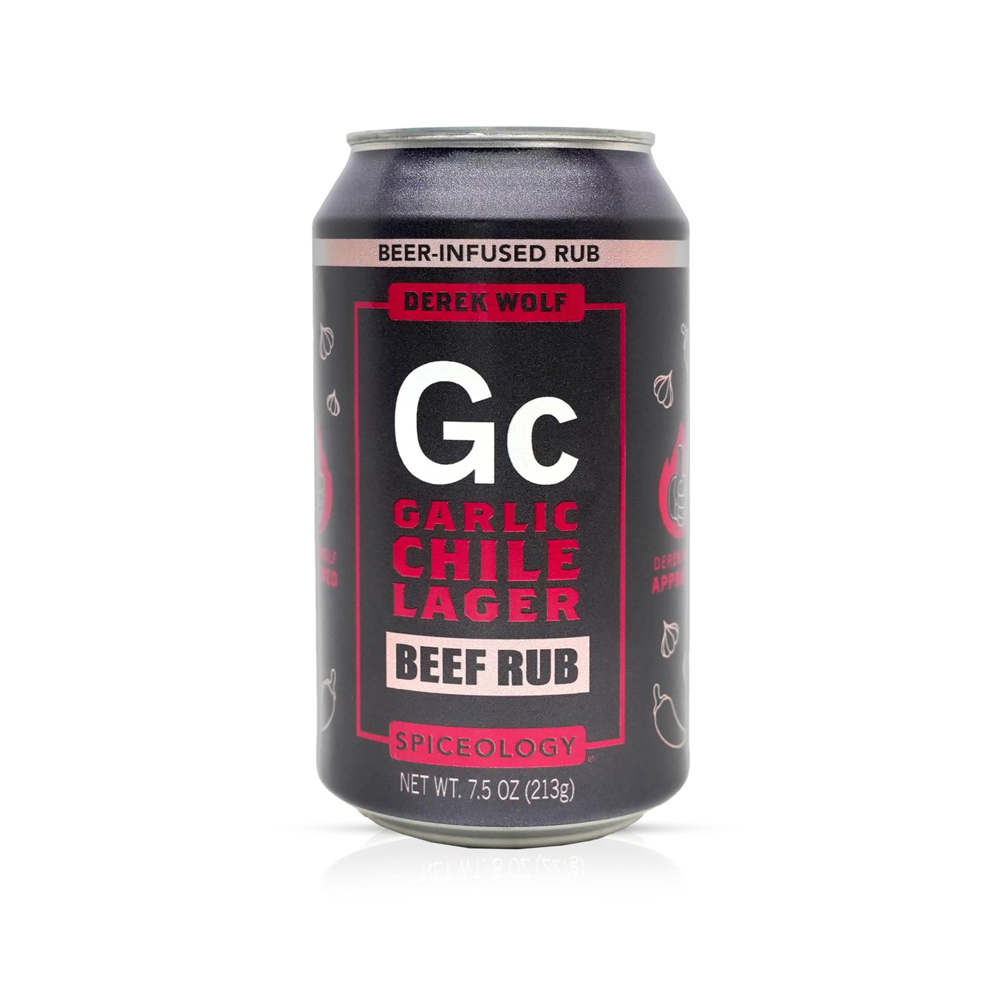 Spiceology - Derek Wolf 6-Pack Beer-Infused BBQ Rub Set - Garlic Chile Lager, Jalapeño Lime Pilsner, Sweet Carolina Blonde, Sticky Bourbon Brown Ale