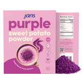Jans Purple Sweet Potato Powder for Drinks and Baking - 8.25 oz