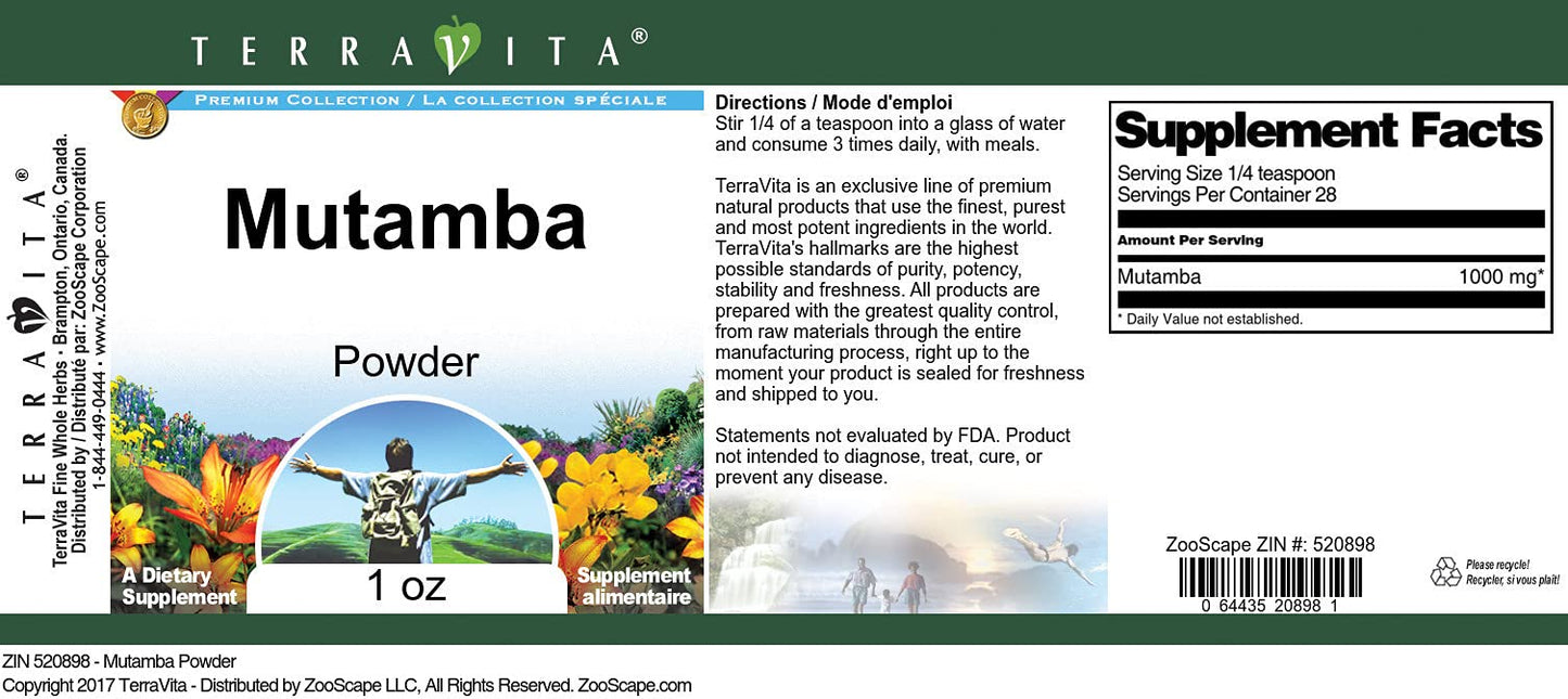 Mutamba Powder (1 oz, ZIN: 520898)