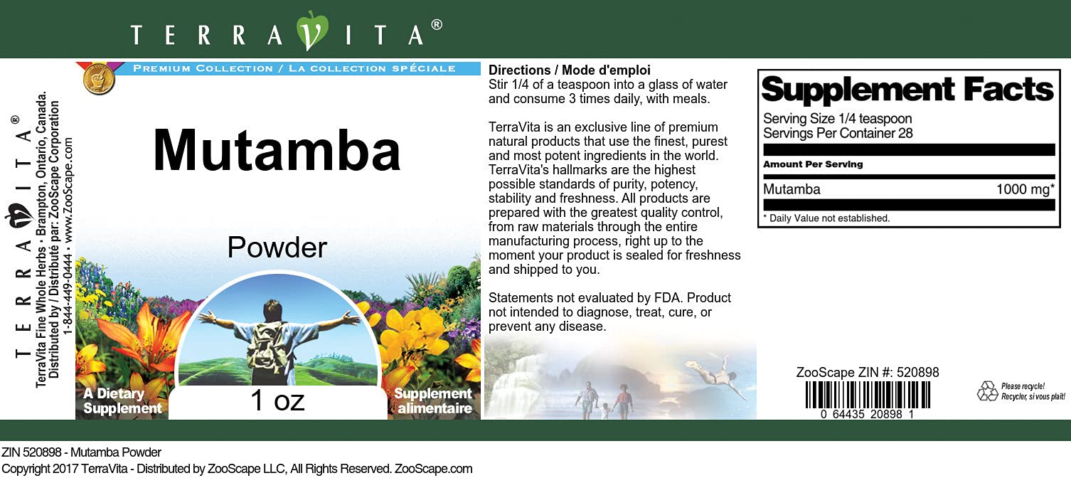 Mutamba Powder (1 oz, ZIN: 520898)