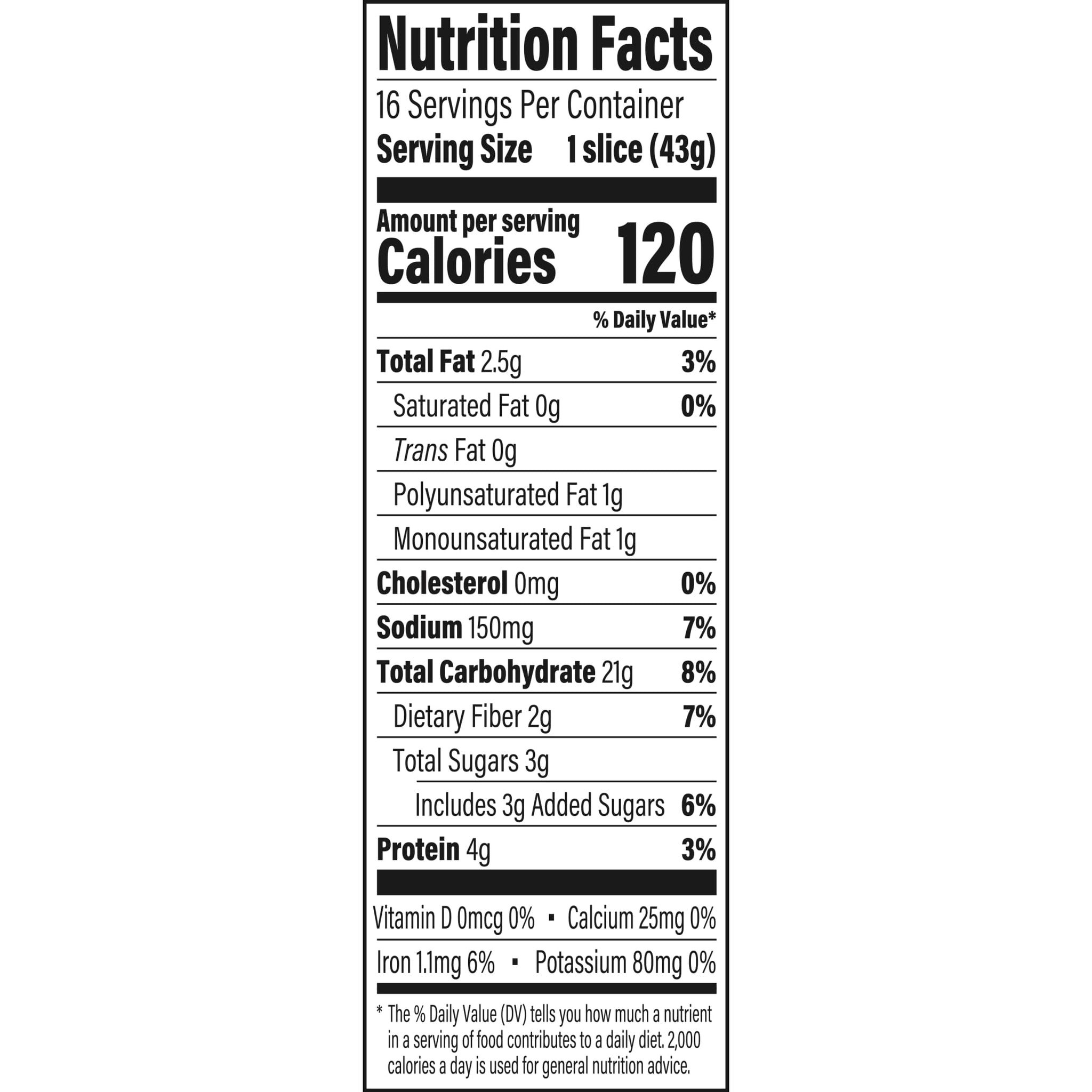 Arnold Whole Grains Oatnut Bread, Bread Free From Artificial Colors, Flavors and Preservatives, 24 oz Loaf