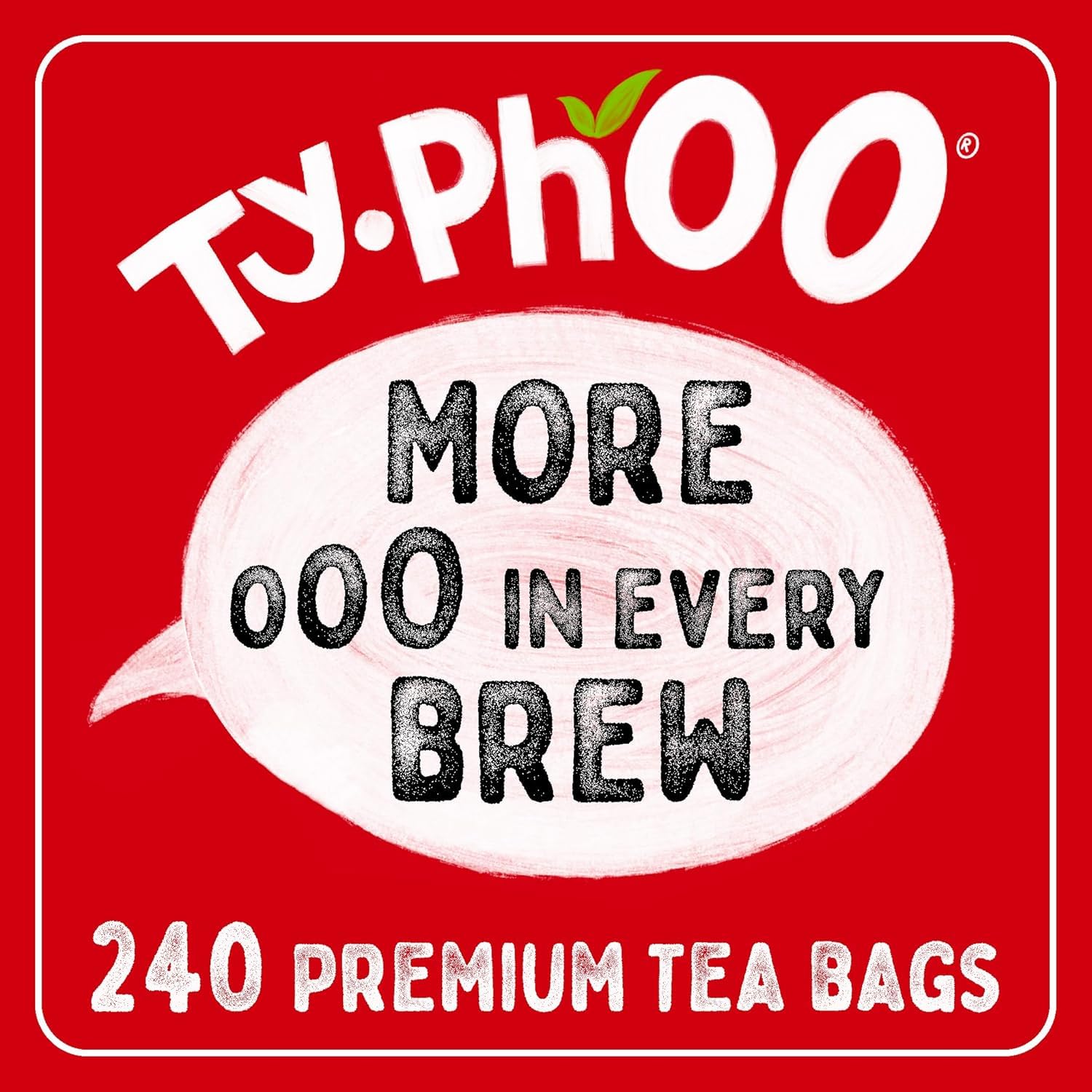Typhoo Black Tea Bags Pack of 240 Teabags,