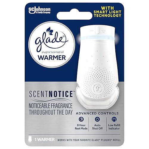 Glade PlugIn Plus Air Freshener Warmer, Holds Scented Oil Refill, 1 Count