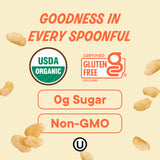 The Real Cereal Company, Organic Rice Crisps Cereal, 8.4 oz, Zero Sugar, Gluten Free, Non-GMO