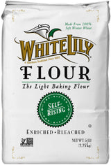 White Lily Enriched Bleached Self Rising Flour, 80 oz
