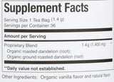 Republic of Tea Organic Dandelion Superherb Tea Bags, 36 CT