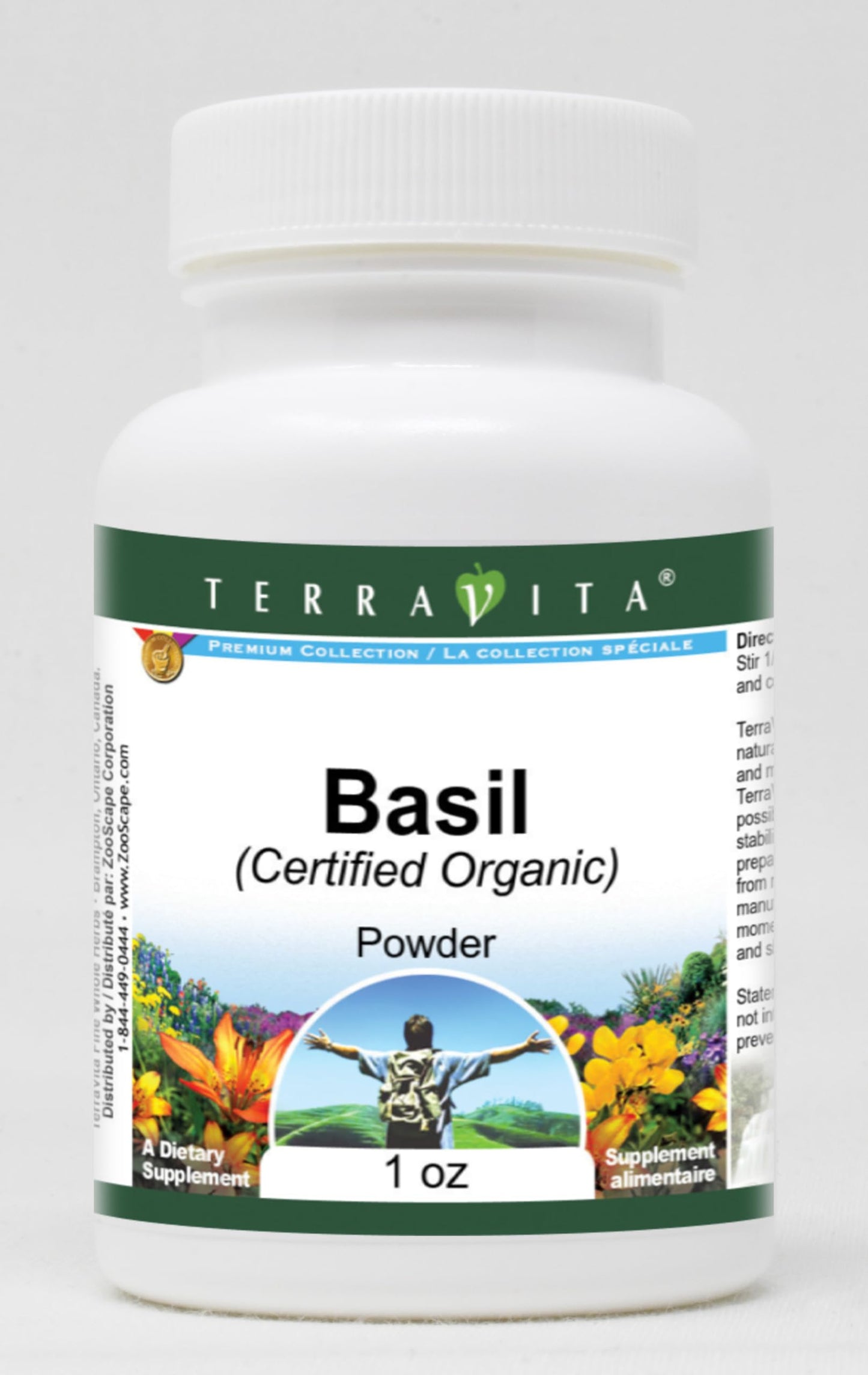 Basil (Certified Organic) Powder (1 oz, ZIN: 517572) - 3 Pack