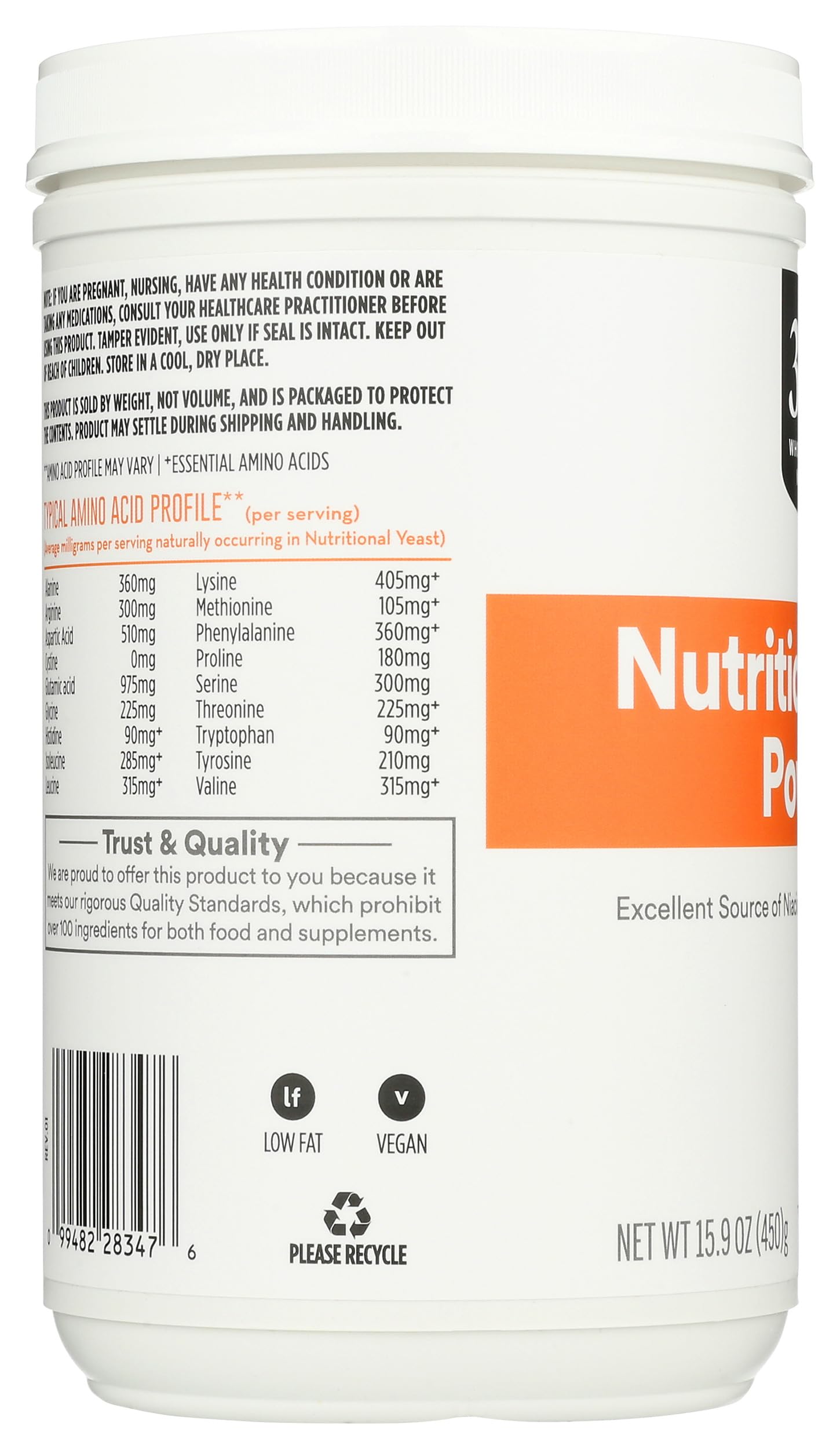 365 by Whole Foods Market, Nutritional Yeast, 15.9 Ounce