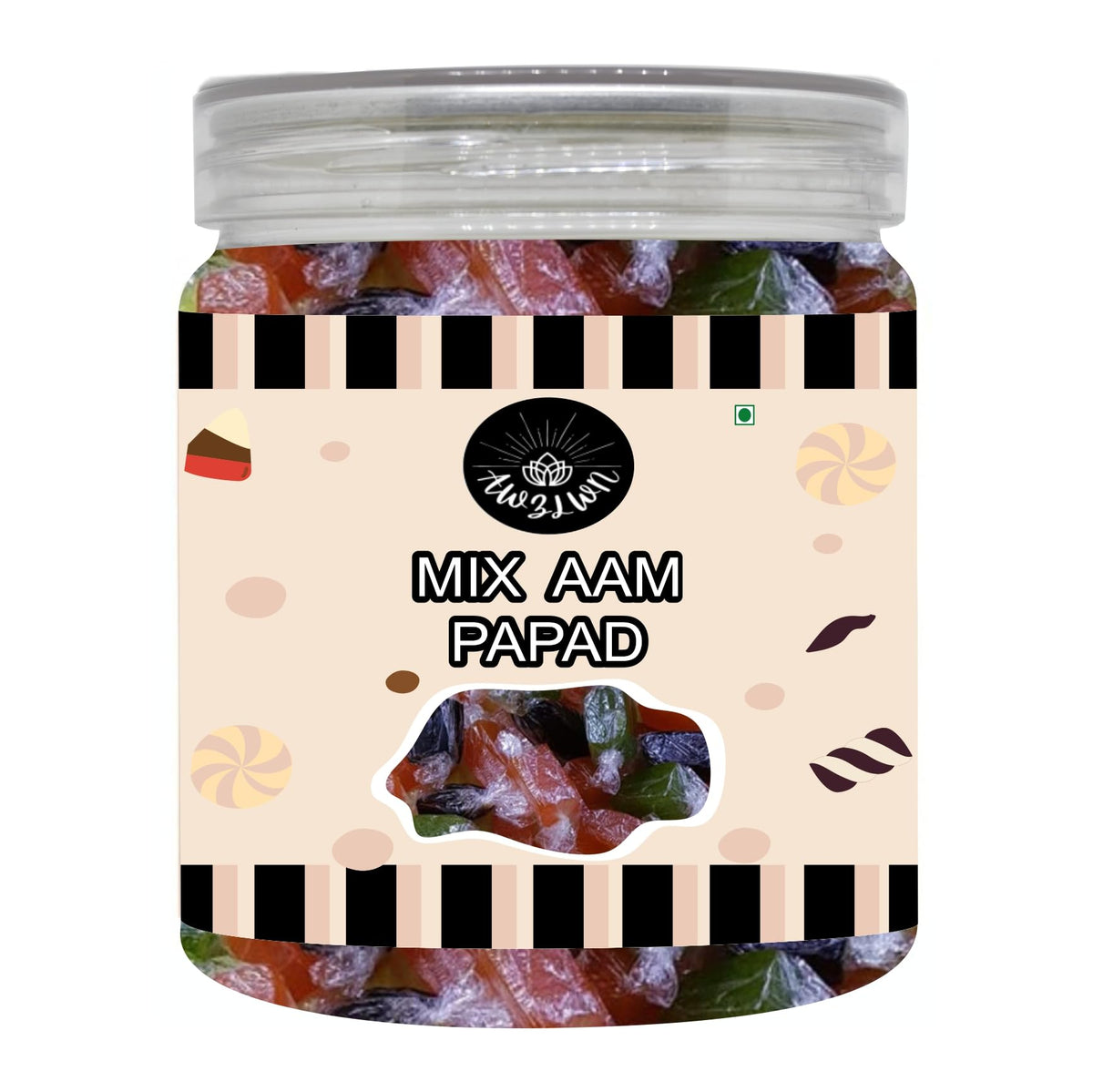 Awzlwn Indian Taste Candy (8.81 OZ / 250 GM, Mix Aam Papad)