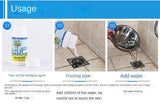 Strong pipeline dredging agent?kitchen sewer, toilet, and toilet deodorization?Blocking and dredging maintenance cleaning powder