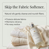 Maison France Luxe French Laundry Detergent, Plant Based Laundry Soap With Olive Oil and Coconut Oil for Machine or Hand Wash, Daily Use Formula