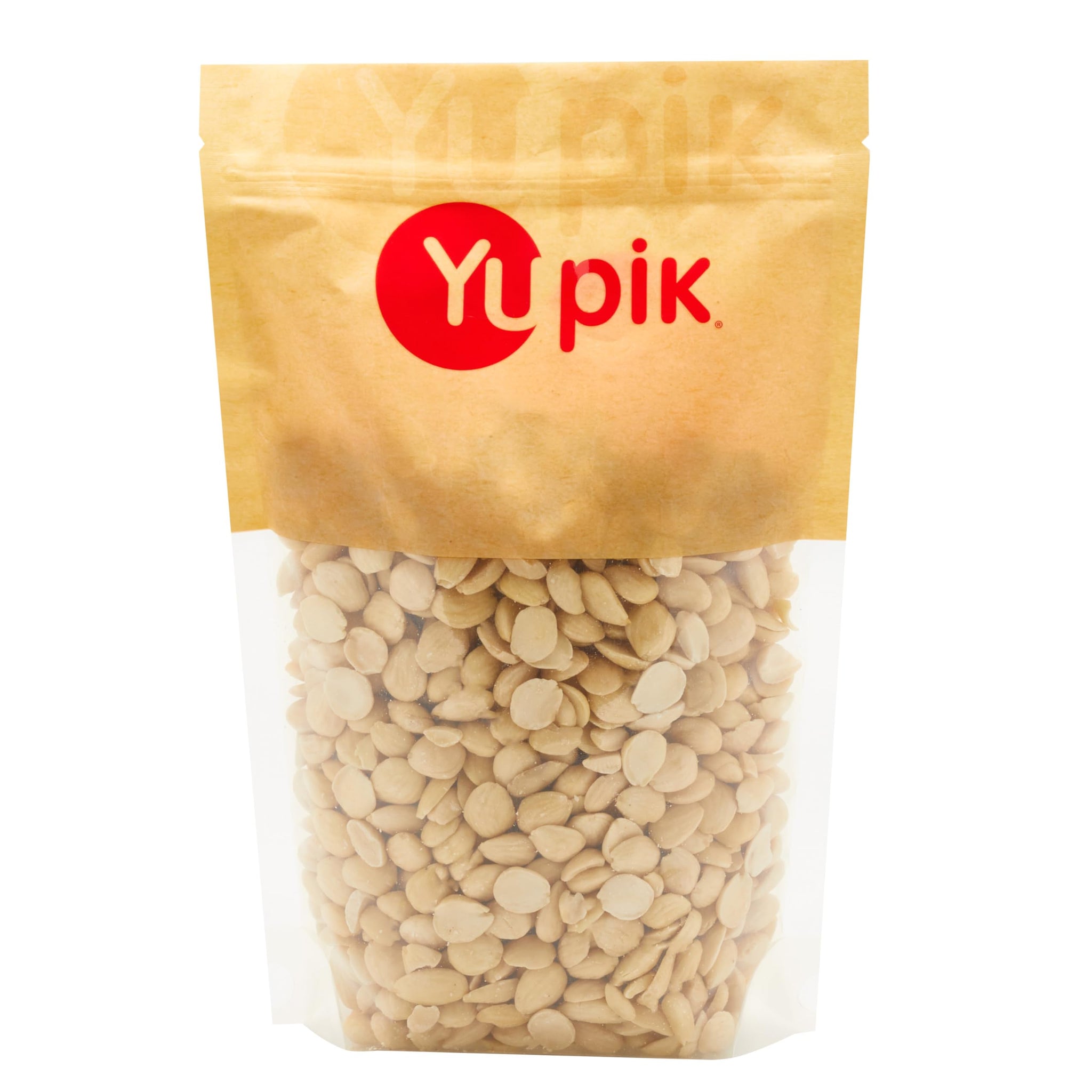 Yupik Blanched Marcona Almonds, 2.2 lb (35.2 oz), Gluten-Free, Vegan, Kosher, Oil-Free, Raw Nuts, Unsalted, Skinless, Oil-Free, Source of Fiber