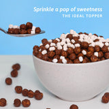 Palm and Plenty Dehydrated Marshmallow Bits | For Cereal, Hot Chocolate, Cocoa, Ice Cream and Desserts | Irresistible Sweet Treats for Snacking