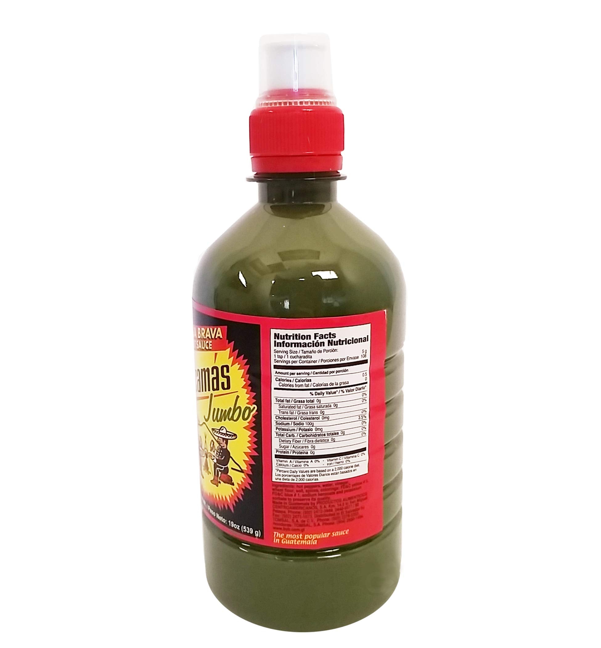 Picamas Hot Sauce Jumbo 19oz (Pack of 2 Bottles)